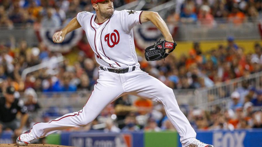 Max Scherzer sin turno en la rotación para los playoffs