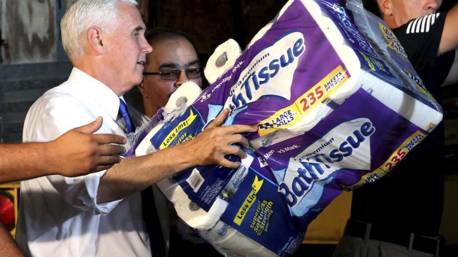 Boricuas le piden al vicepresidente de Estados Unidos que vayan a las zonas más afectadas