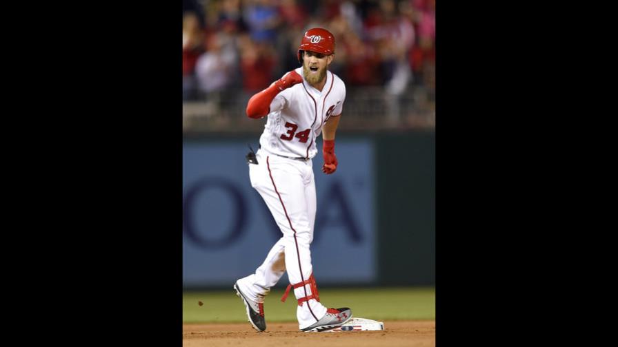 Jonrones de Harper y Zimmerman dan triunfo a Nacionales