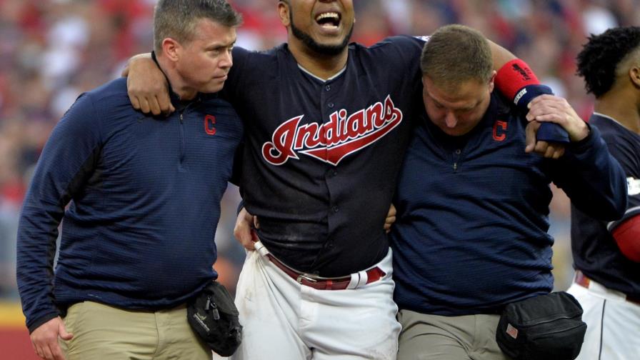 Edwin Encarnación, fuera por lesión para juego de Indios con Yanquis 