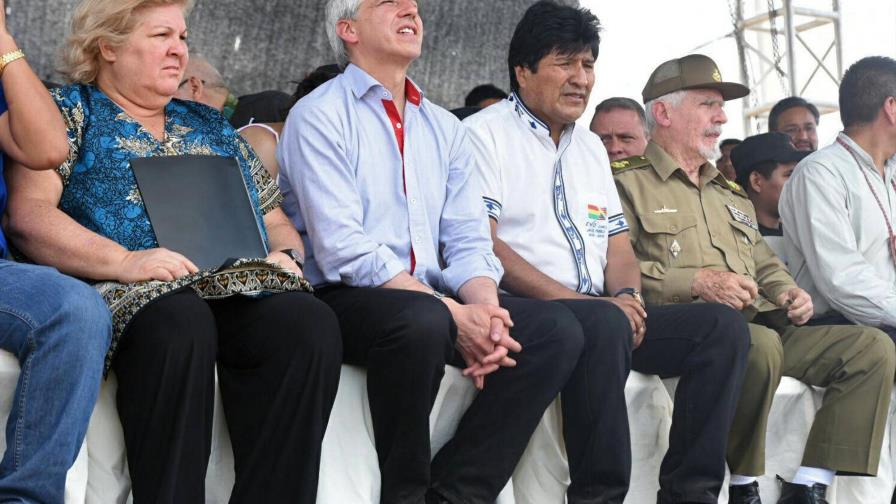 Evo Morales llama a seguir lucha antiimperialista al cerrar homenajes al Che
