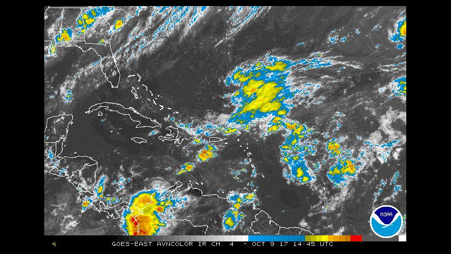 El COE aumenta a 18 las provincias en alerta por las lluvias