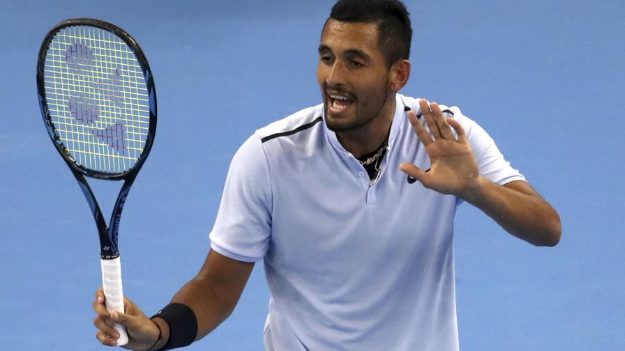 Nick Kyrgios abandona partido en Masters de Shanghai 
