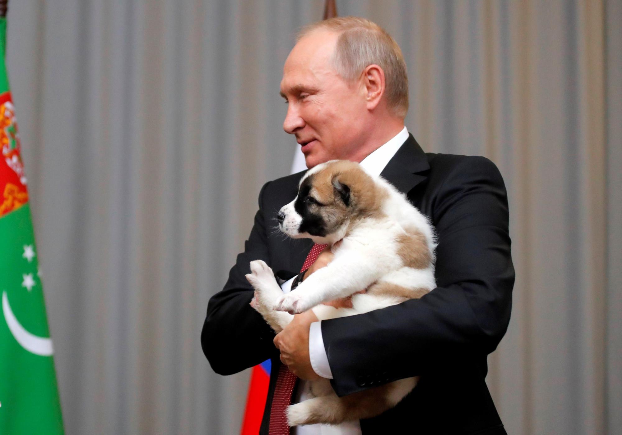 Putin y el perro