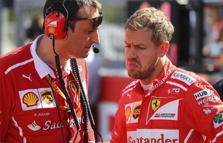Sebastian Vettel considera que se le escapa el Mundial