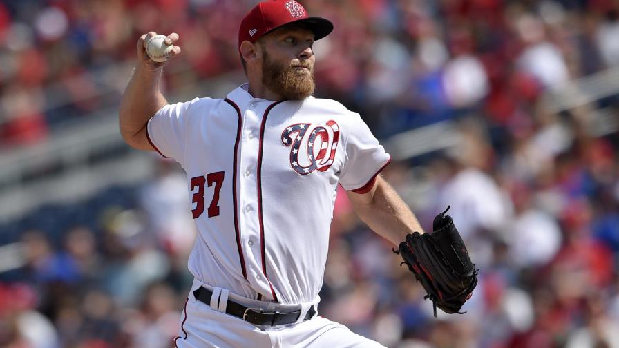 Stephen Strasburg subirá al box ante los Cachorros
