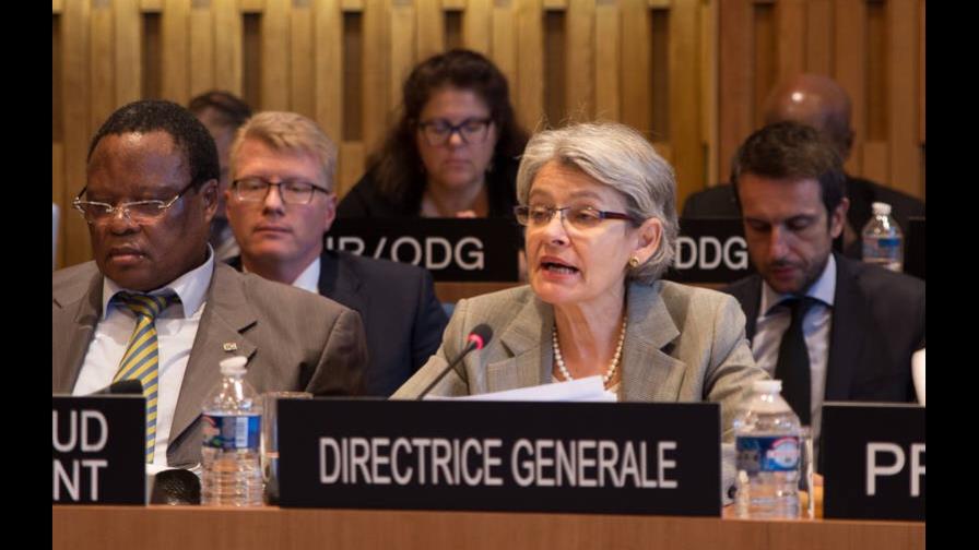 Directora General UNESCO destaca discurso de República Dominicana en promoción de la paz