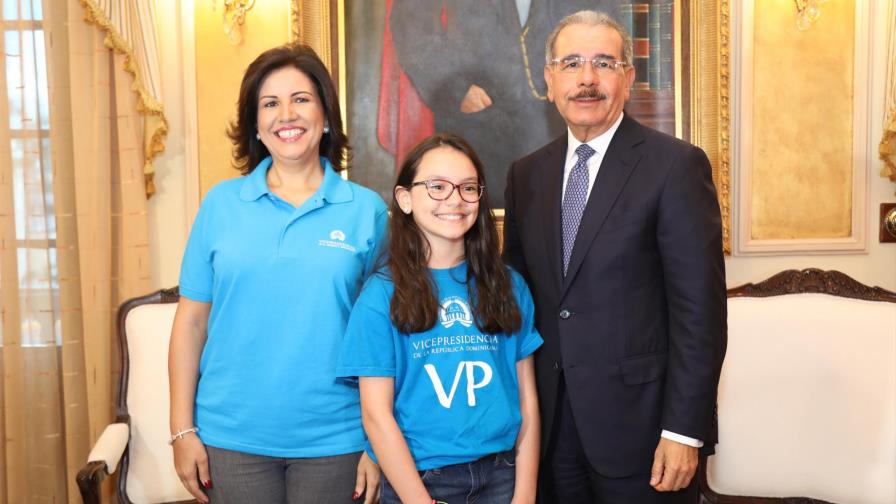 Niña de 11 años asume rol de vicepresidenta por un día