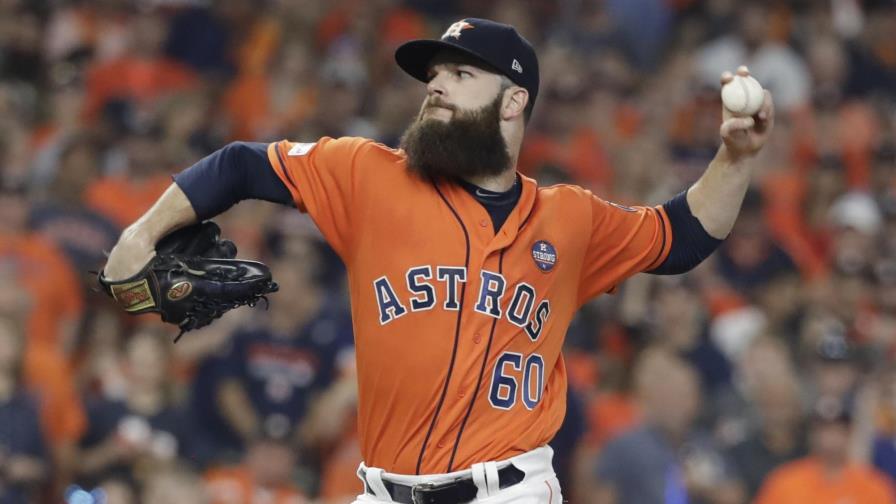 Dallas Keuchel amarró bates de los Yanquis y los Astros se adelantan