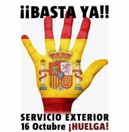 Servicio exterior español protesta este lunes por aumento salarial  