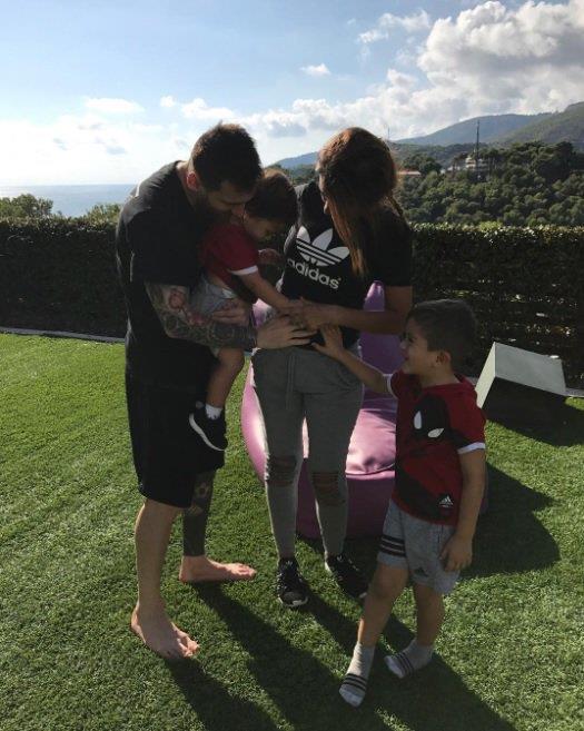 Lionel Messi y su esposa esperan un tercer hijo 