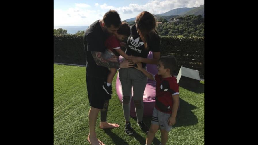 Lionel Messi y su esposa esperan un tercer hijo 