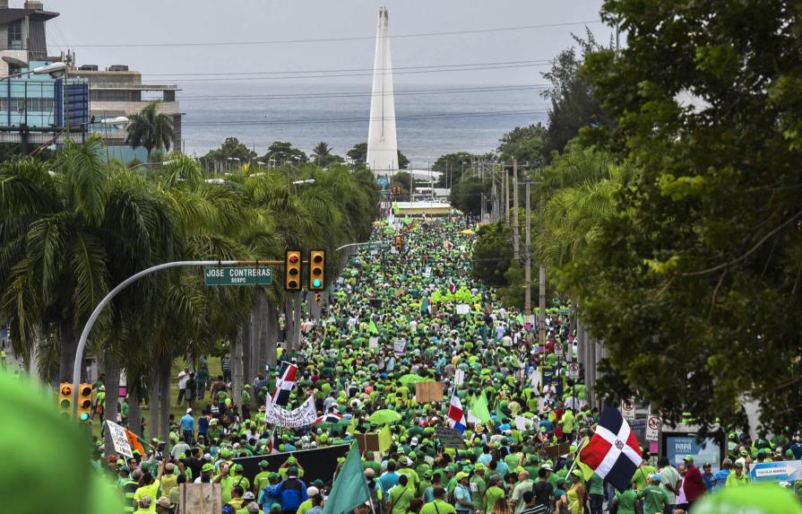 El 66% de población encuestada simpatiza con la Marcha Verde