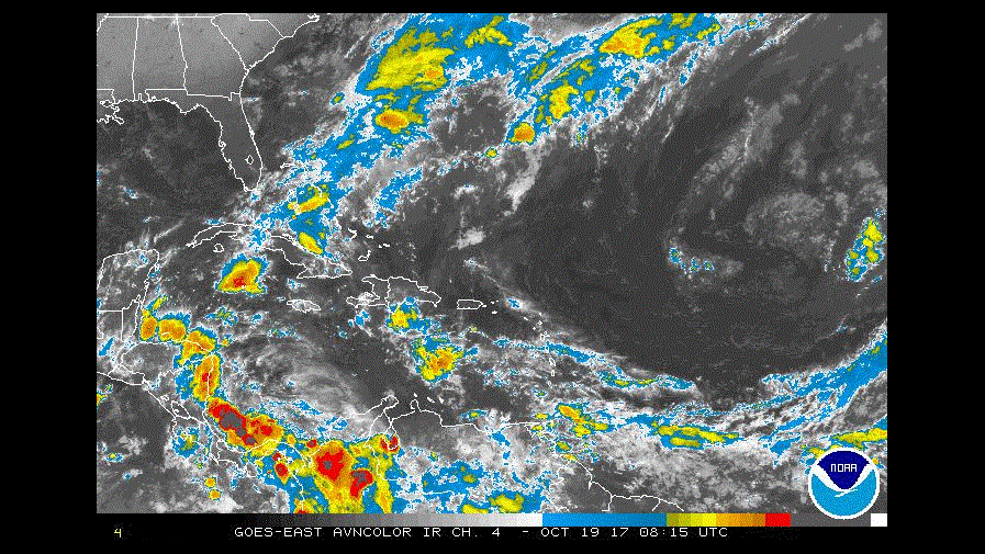 Meteorología pronostica chubascos y débil capa de polvo del Sahara sobre el país Meteorología pronostica chubascos y débil capa de polvo del Sahara sobre el país