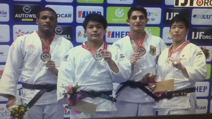 Robert Florentino logra plata en mundial Junior de Judo