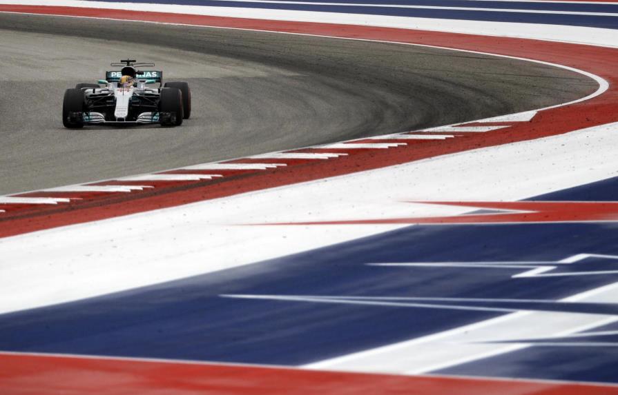 Lewis Hamilton domina primera práctica del Gran Premio de Estados Unidos 