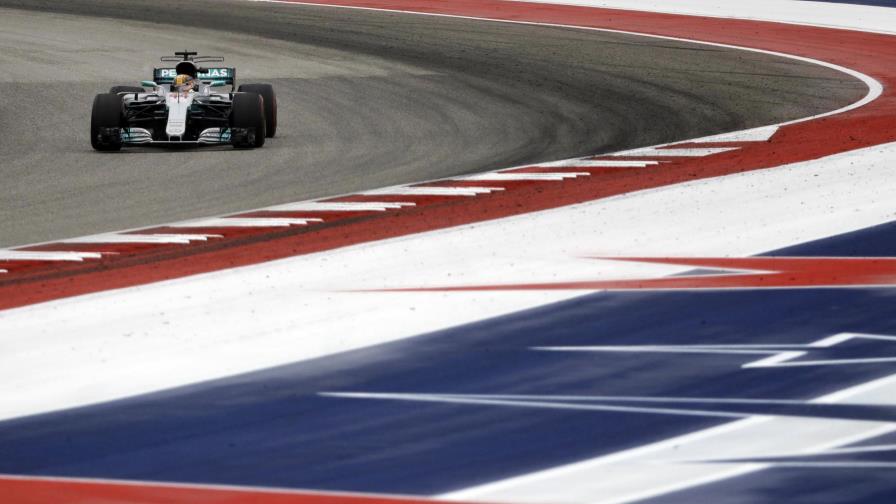 Lewis Hamilton domina primera práctica del Gran Premio de Estados Unidos 
