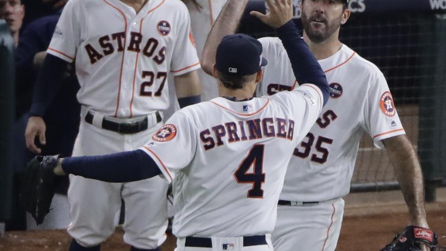 Justin Verlander se mantiene sin falla con Houston y los lleva disputar el juego decisivo ante los Yanquis