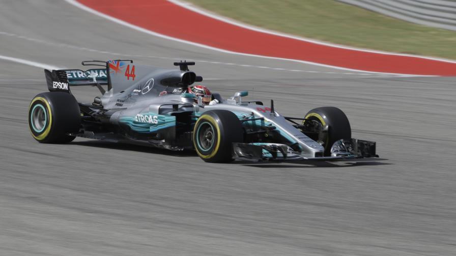 Lewis Hamilton domina la última práctica del Gran Premio de Estados Unidos 