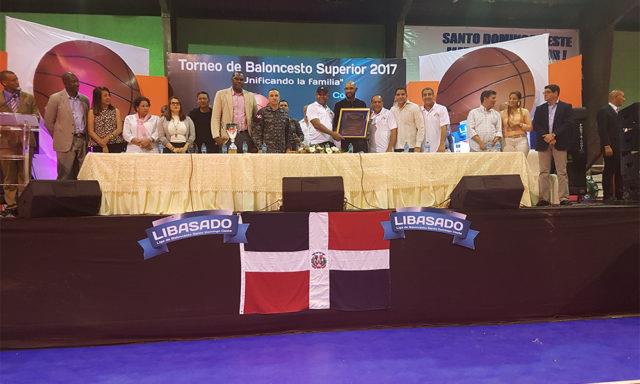 Inauguran Torneo de Baloncesto Superior de Santo Domingo Oeste