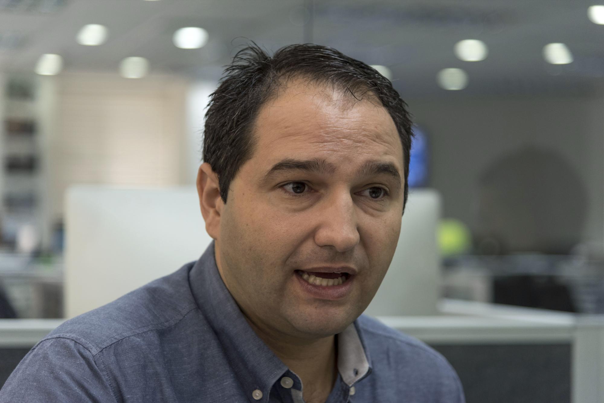 Raul del Río, director de Oxfam en Republica Dominicana. 