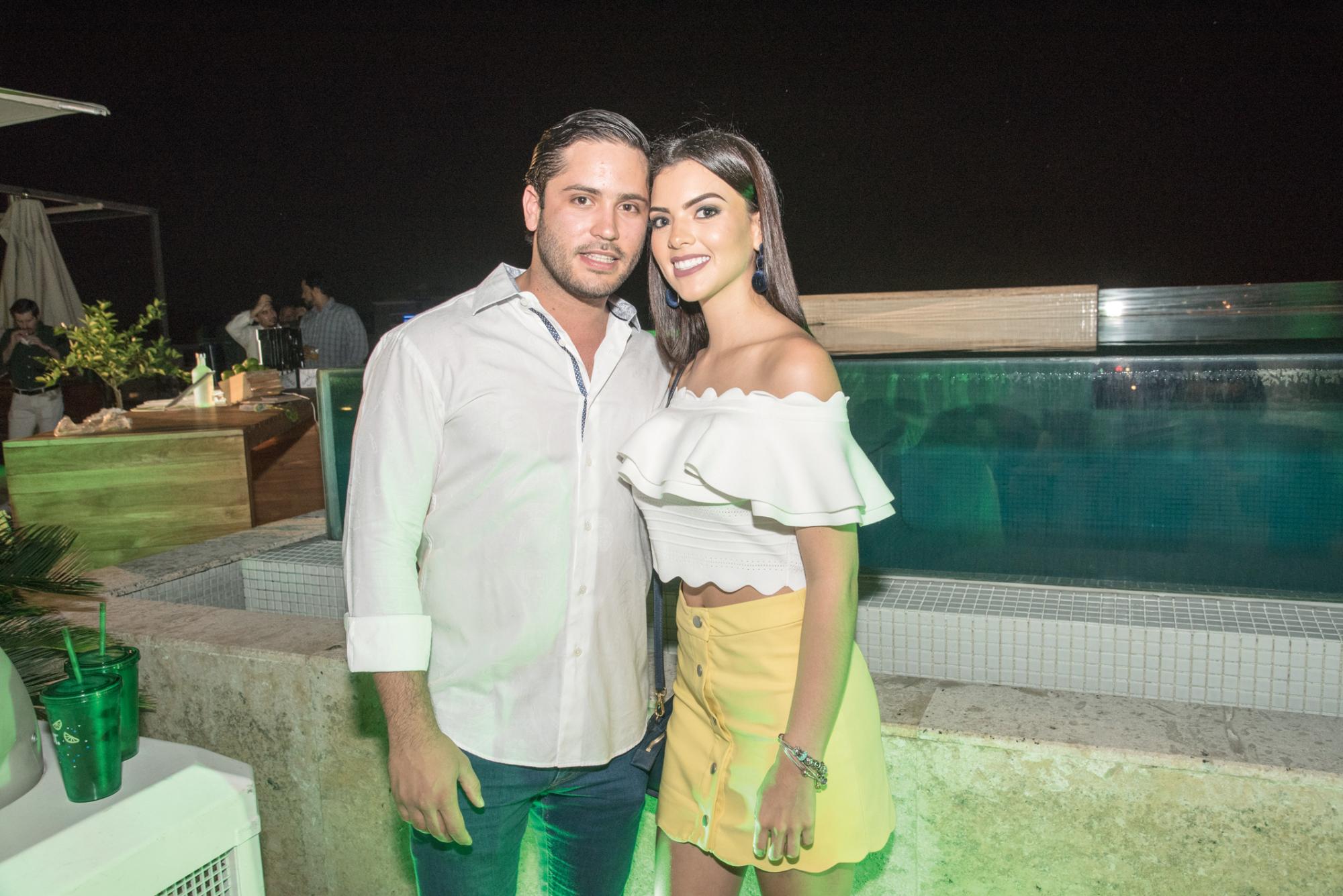 Joaquín Balaguer y Katherine Camacho.