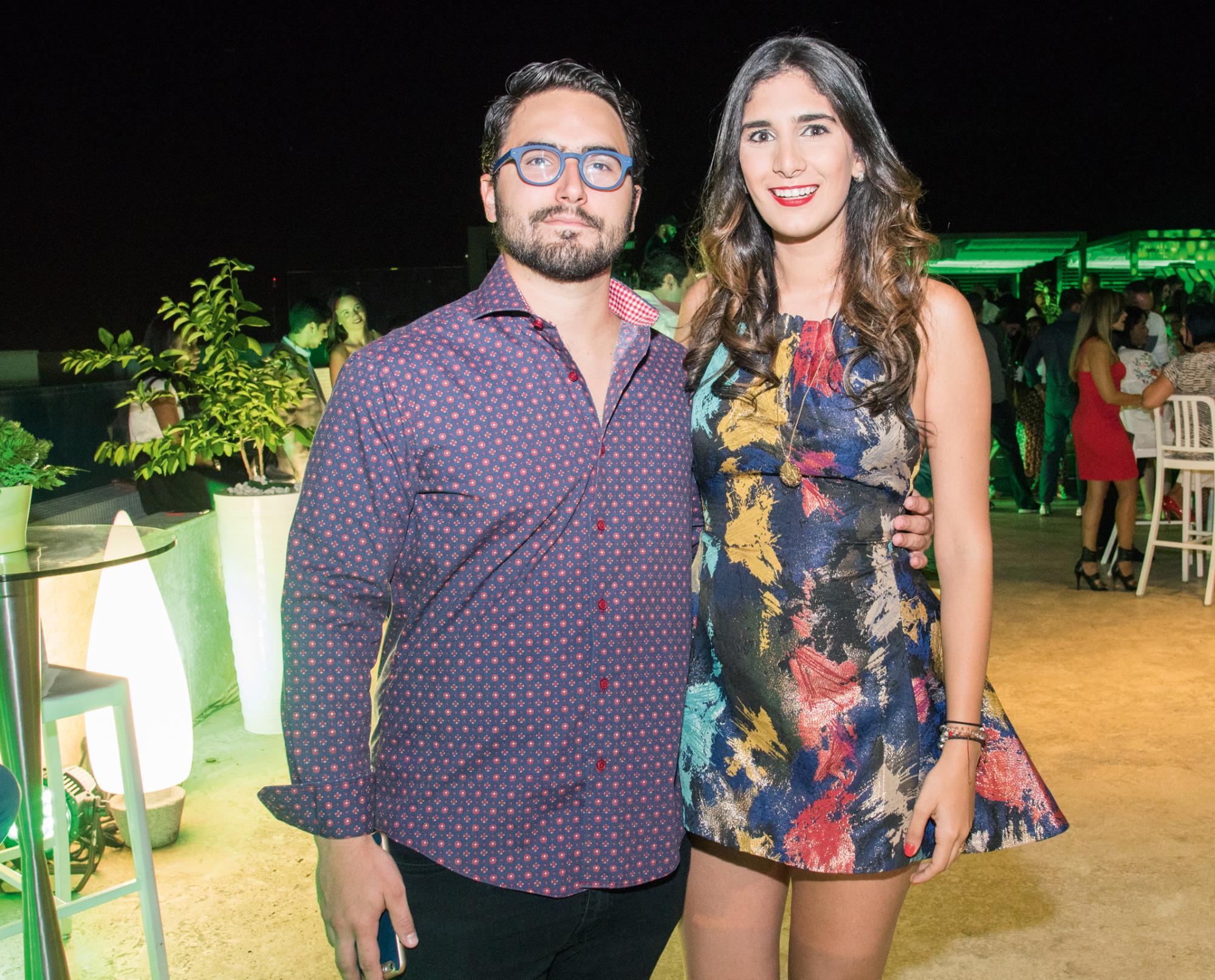 Fernando Pernas y Yamile Hazim.