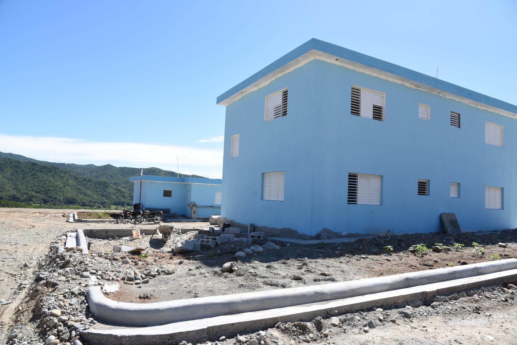Parte del edificio que alojará la oficinas