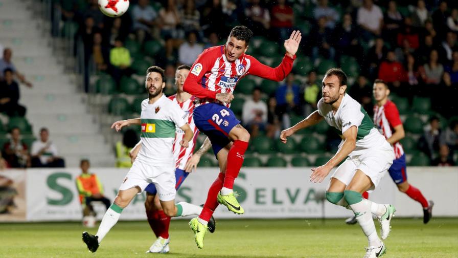 El Atlético se atraganta en visita a Elche en Copa del Rey 