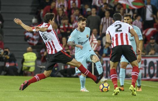 Leo Messi y Ter Stegen deciden un intenso duelo en La Catedral Ramón Orosa