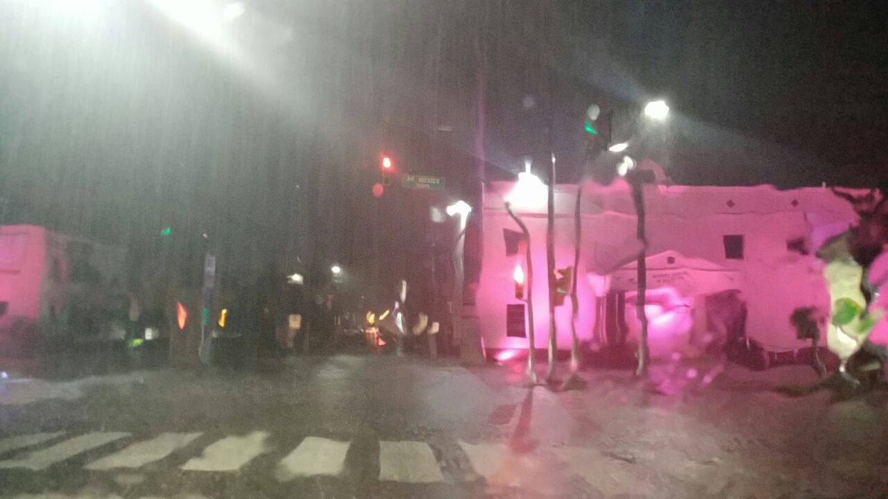 Aguaceros en el Gran Santo Domingo