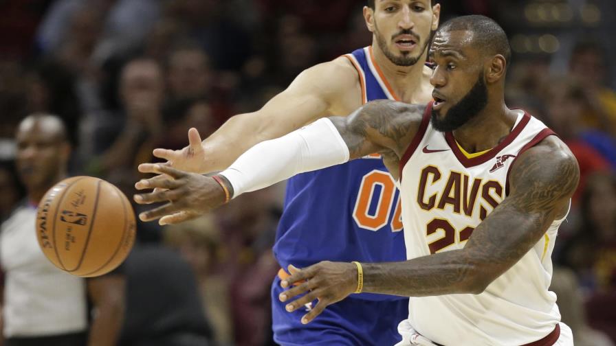 Knicks vencen a Cavs, que sufren 4ta derrota en 5 partidos 