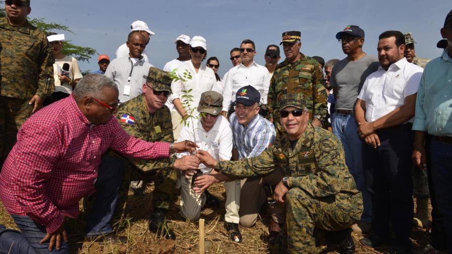 Cierran “Mes de la Reforestación” con siembra masiva de árboles 