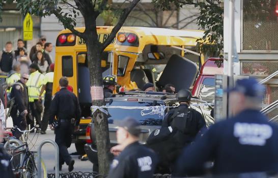 Al menos seis muertos por atropello múltiple en Manhattan