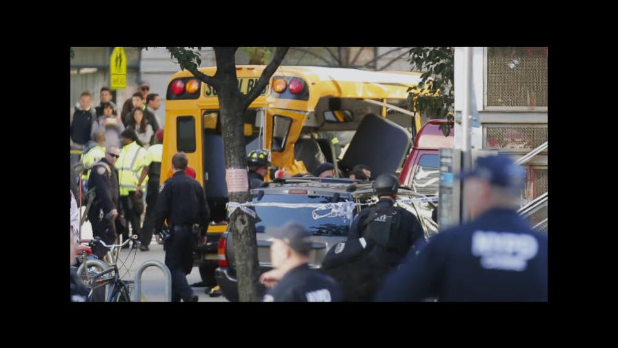 Ocho muertos en acto terrorista en New York Ocho muertos en acto terrorista en New York