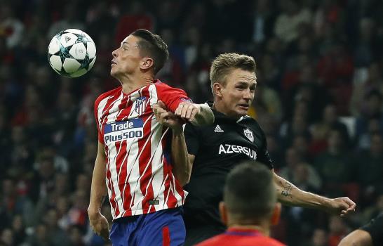 El Atlético de Madrid está frenado en la Liga de Campeones