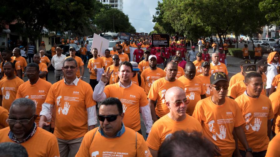 Marcha contra la violencia hacia las mujeres “también es cosa de hombres”