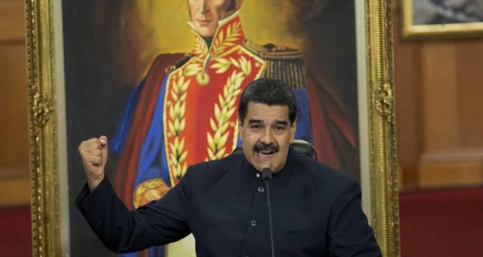 Se hace viral video de Nicolás Maduro comiendo empanada