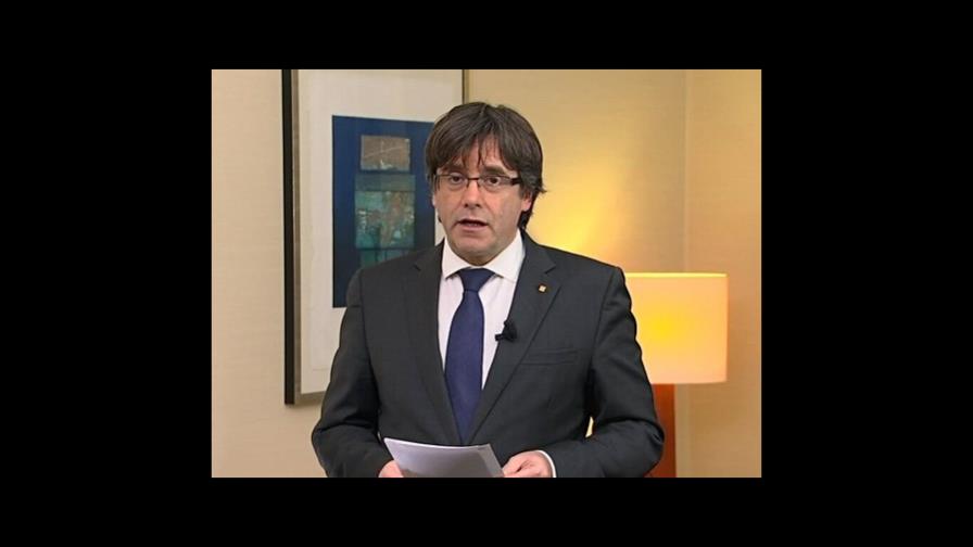 España emite orden europea de arresto de Puigdemont, según su abogado belga
