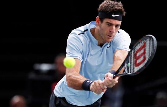 Del Potro cae en semis en París y no alcanza la Copa Masters 