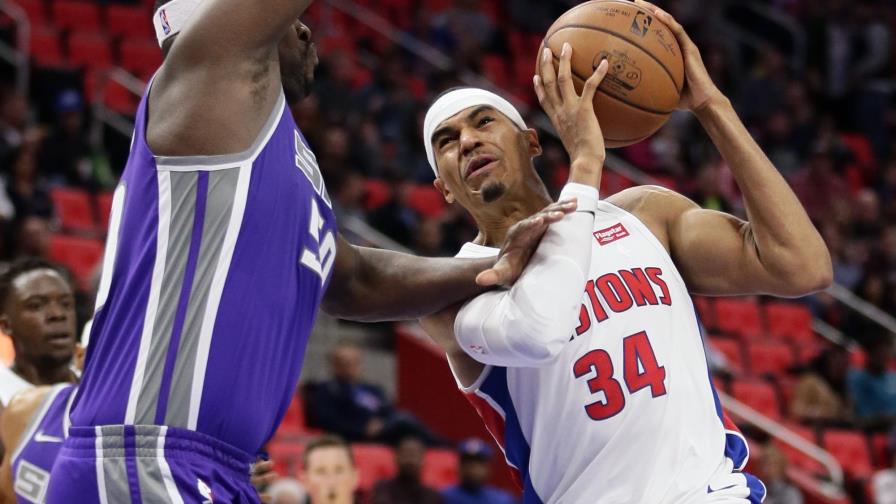 Drummond lidera victoria de Pistons ante Kings Drummond lidera victoria de Pistons ante Kings