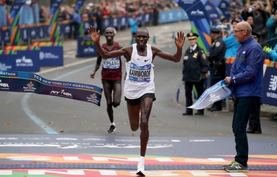 Geoffrey Kamworor gana el maratón de Nueva York 