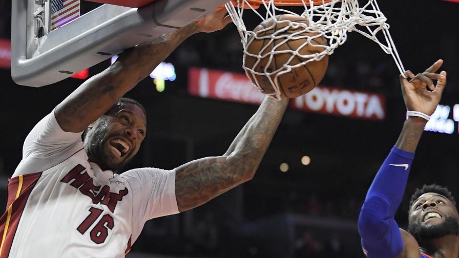 Johnson define victoria del Heat en la casa de los Clippers Johnson define victoria del Heat en la casa de los Clippers