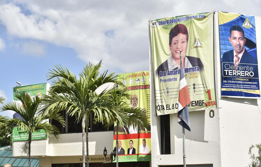 Cuatro candidatos aspiran a presidencia del Colegio Médico Dominicano