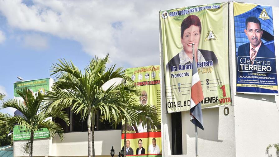 Cuatro candidatos aspiran a presidencia del Colegio Médico Dominicano