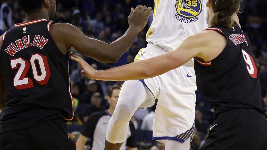 Kevin Durant y los Warriors recuperan su puntería y ganan al Heat 