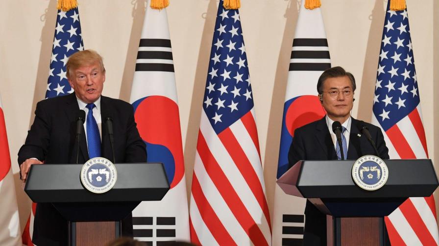 Trump ve “movimiento” en la crisis norcoreana merced a la presión militar