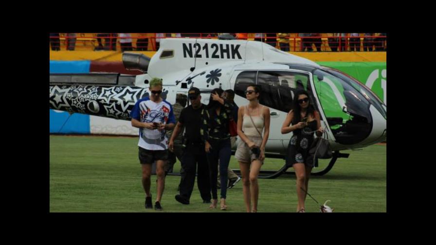 Arrestan  a dos oficiales por aterrizaje de helicóptero en el Estadio Cibao