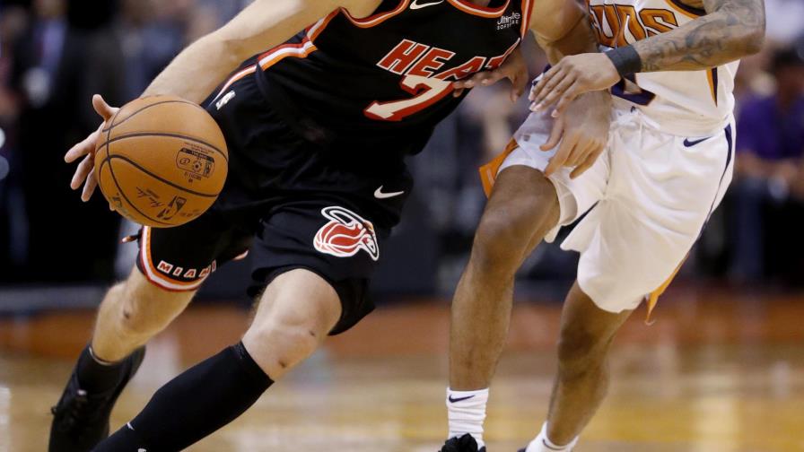 Dragic aporta 29 puntos; Heat vence a Suns Dragic aporta 29 puntos; Heat vence a Suns