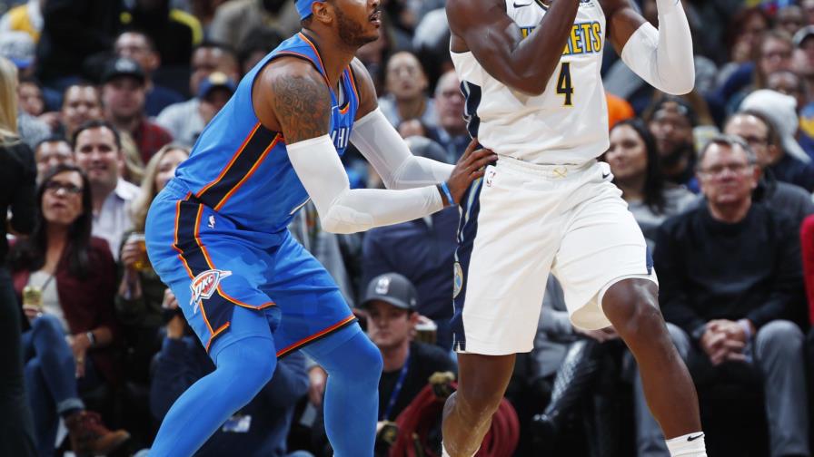 Mudiay lidera a los Nuggets en su triunfo ante el Thunder Mudiay lidera a los Nuggets en su triunfo ante el Thunder